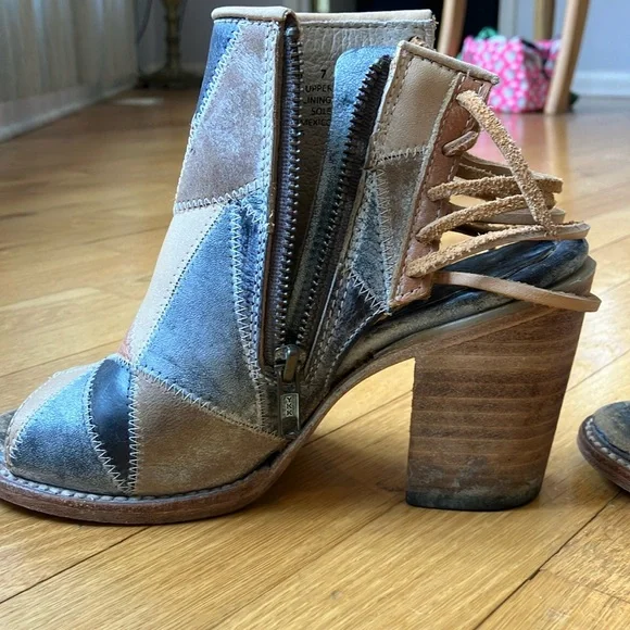 Freebird Bay patchwork booties 7 - Picture 8 of 13